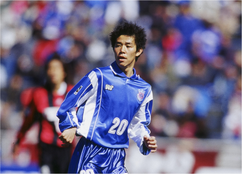 倉貫一毅(c)J LEAGUE(最も苦しかった時期の2000年途中加入)