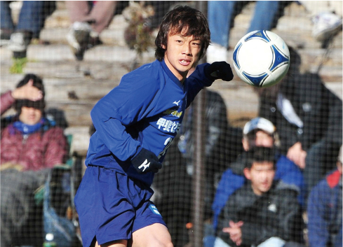 ユース年代(U-18)から世代別日本代表を経てプロ契約した堀米勇輝(現・サガン鳥栖所属)